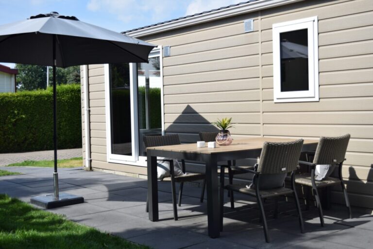 Veluwe lodge for four people with private sauna