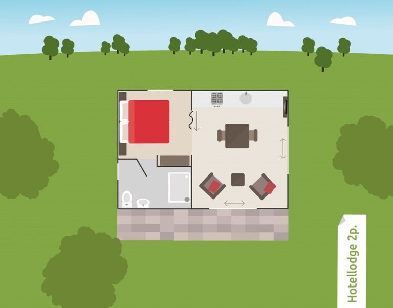 6-person Family lodge