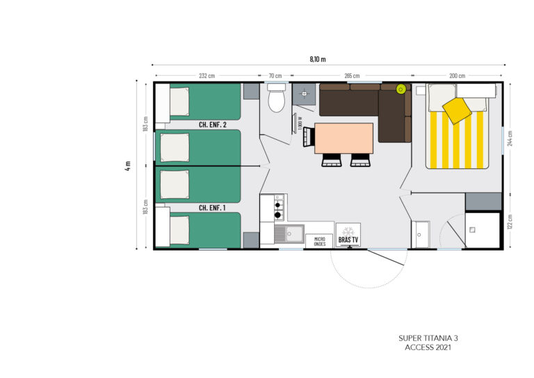 SC Mobile Home 6p