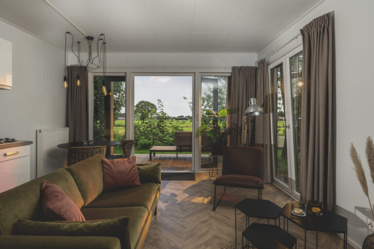 River Lodge 'Wellnesshuus' with whirlpool, sauna, bathtub, and sun shower | 2 people