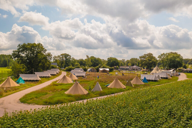 Pop-up glamping: Buurvrouws' Belltentje | 2-4 pers.