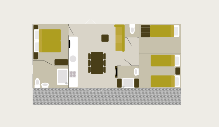 6-person Family lodge