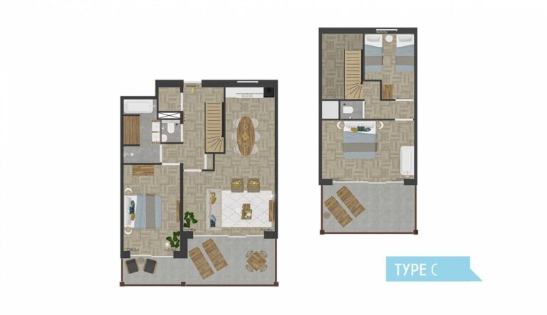 Luxury Beach Apartment | 6 Pers.